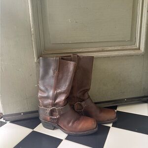 Vintage Frye Harness Boots Women’s Size 7